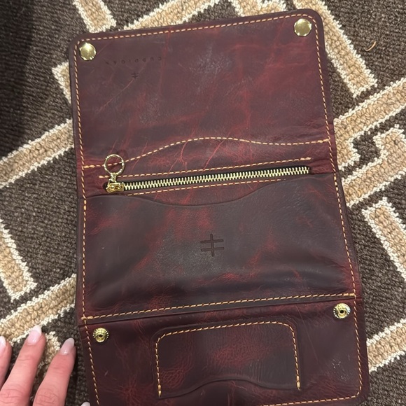 Leather wallet - Picture 3 of 3